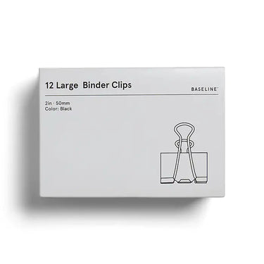 Baseline Large Binder Clips, 1